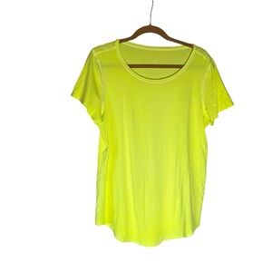 Neon Yellow Women's Top